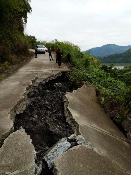 竹山县道路水毁十分严重（图片聚焦之一）