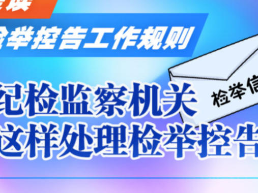 纪检监察机关处理检举控告工作规则（第七章）