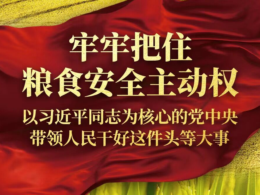 牢牢把住粮食安全主动权——以习近平同志为核心的党中央带领人民干好这件头等大事